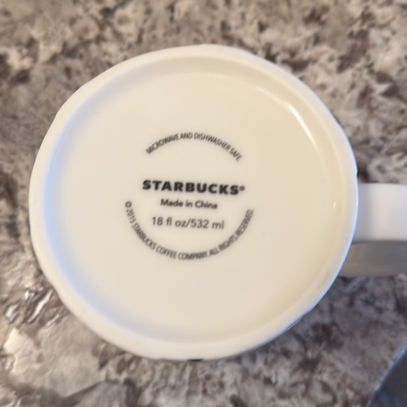 Starbucks raised relief London mug excellent condition no chips or cracks - Picture 2 of 3